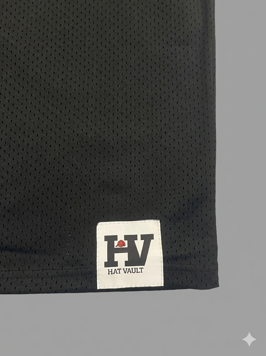 “Love & Support Embroidery Jersey” (Black)