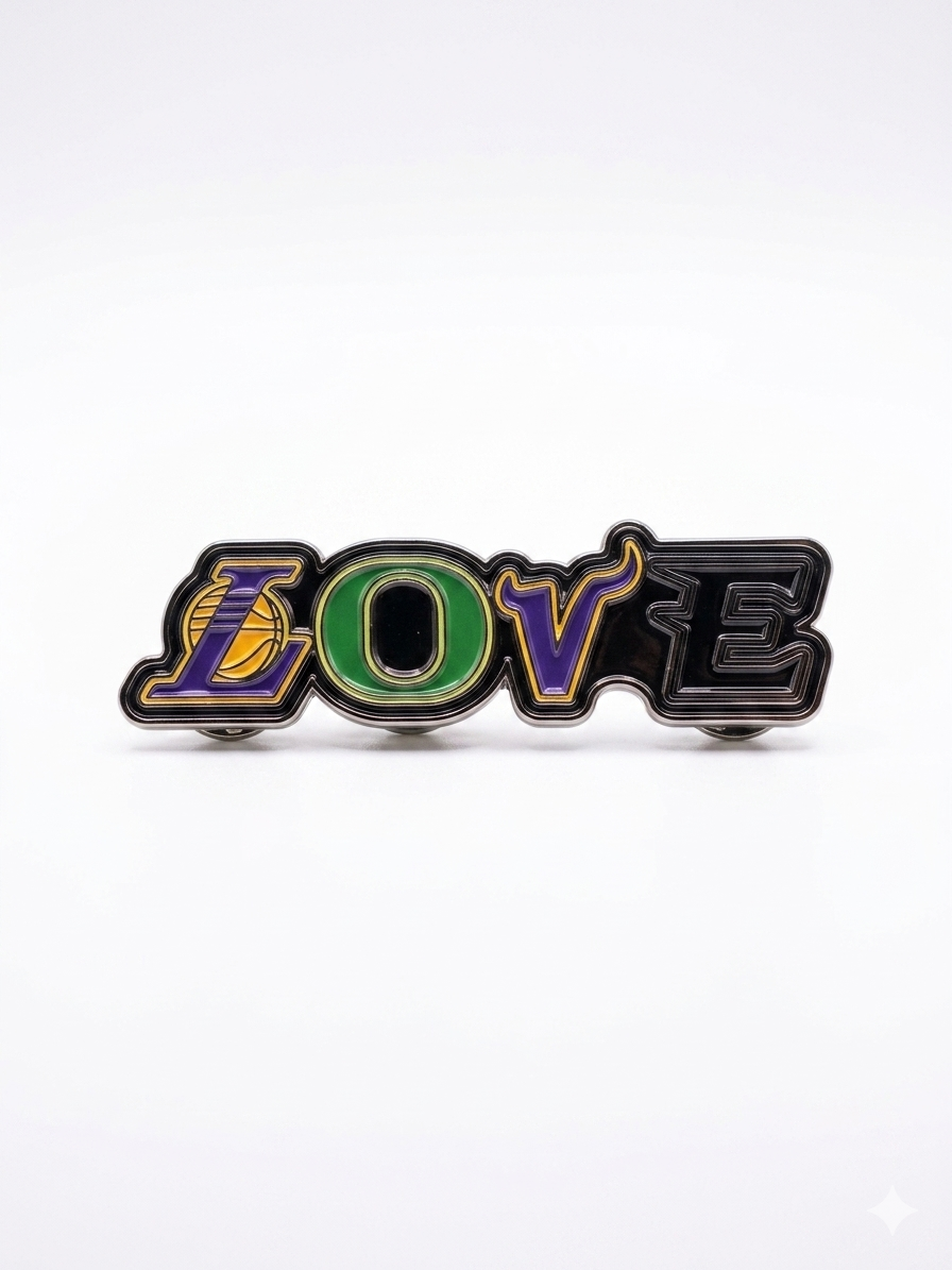Enamel PIN “ Love & Support “
